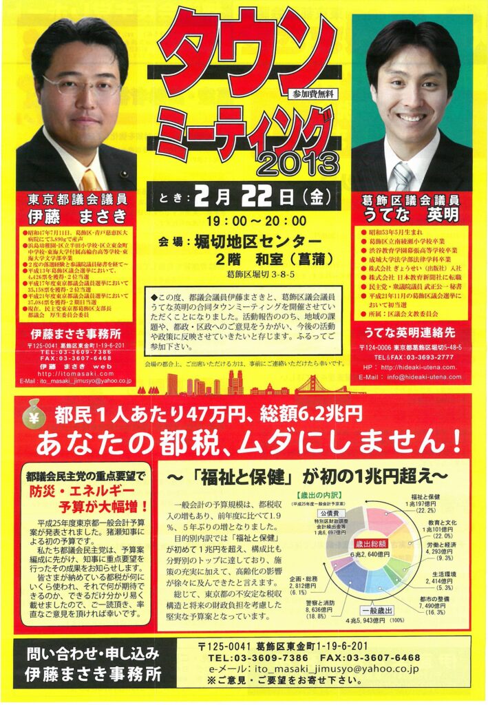 タウンミーティング　2013(PDF 1.3MB)